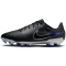 NIKE Tiempo Legend 10 Academy FG/MG Fußballschuhe 040 - black/chrome-hyper royal 36.5