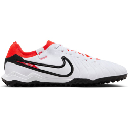 NIKE Tiempo Legend 10 Pro TF Multinocken-Fußballschuhe 100 - white/black-bright crimson 43