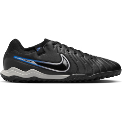 NIKE Tiempo Legend 10 Pro TF Multinocken-Fu&szlig;ballschuhe 040 - black/chrome-hyper royal 40