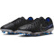 NIKE Tiempo Legend 10 Pro FG Firm-Ground Fußballschuhe Herren 040 - black/chrome-hyper royal 38