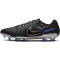 NIKE Tiempo Legend 10 Pro FG Firm-Ground Fußballschuhe Herren 040 - black/chrome-hyper royal 38