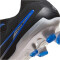 NIKE Tiempo Legend 10 Pro FG Firm-Ground Fußballschuhe Herren 040 - black/chrome-hyper royal 38