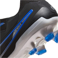 NIKE Tiempo Legend 10 Pro FG Firm-Ground Fußballschuhe Herren 040 - black/chrome-hyper royal 43