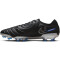 NIKE Tiempo Legend 10 Pro FG Firm-Ground Fußballschuhe Herren 040 - black/chrome-hyper royal 45.5