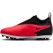 NIKE Jr. Phantom GX Academy AG Kunstrasen-Fu&szlig;ballschuhe Kinder 600 - bright crimson/black-white 36