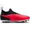 NIKE Jr. Phantom GX Academy AG Kunstrasen-Fu&szlig;ballschuhe Kinder 600 - bright crimson/black-white 36