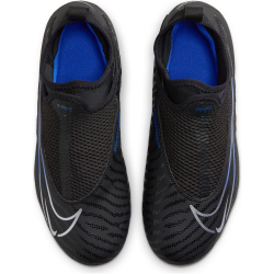 NIKE Jr. Phantom GX Academy AG Kunstrasen-Fu&szlig;ballschuhe Kinder 040 - black/chrome-hyper royal 34