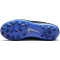 NIKE Jr. Phantom GX Academy AG Kunstrasen-Fu&szlig;ballschuhe Kinder 040 - black/chrome-hyper royal 34