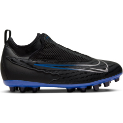 NIKE Jr. Phantom GX Academy AG Kunstrasen-Fu&szlig;ballschuhe Kinder 040 - black/chrome-hyper royal 36