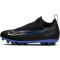 NIKE Jr. Phantom GX Academy AG Kunstrasen-Fu&szlig;ballschuhe Kinder 040 - black/chrome-hyper royal 36