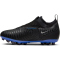 NIKE Jr. Phantom GX Academy AG Kunstrasen-Fu&szlig;ballschuhe Kinder 040 - black/chrome-hyper royal 36