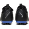 NIKE Jr. Phantom GX Academy AG Kunstrasen-Fu&szlig;ballschuhe Kinder 040 - black/chrome-hyper royal 36