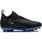 NIKE Jr. Phantom GX Academy AG Kunstrasen-Fußballschuhe Kinder 040 - black/chrome-hyper royal 36.5