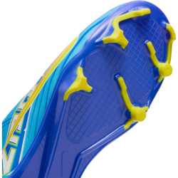 NIKE Jr. Zoom Vapor 15 Academy KM FG/MG Fu&szlig;ballschuhe Kinder 400 - baltic blue/white 27