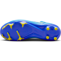 NIKE Jr. Zoom Vapor 15 Academy KM FG/MG Fu&szlig;ballschuhe Kinder 400 - baltic blue/white 27