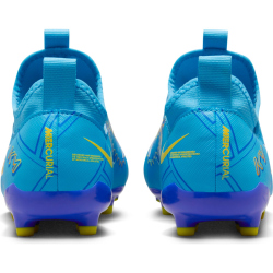 NIKE Jr. Zoom Vapor 15 Academy KM FG/MG Fu&szlig;ballschuhe Kinder 400 - baltic blue/white 27
