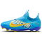 NIKE Jr. Zoom Vapor 15 Academy KM FG/MG Fu&szlig;ballschuhe Kinder 400 - baltic blue/white 27