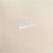 NIKE Sportswear Club Fleece-Hoodie Damen 126 - sanddrift/white S