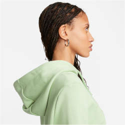 NIKE Sportswear Club Fleece Hoodie Damen 343 - honeydew/white XXL