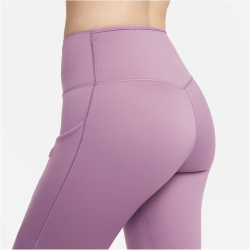 NIKE Dri-FIT Go Firm-Support Mid-Rise 7/8-Leggings mit Taschen Damen 536 - violet dust/black XS