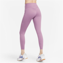 NIKE Dri-FIT Go Firm-Support Mid-Rise 7/8-Leggings mit Taschen Damen 536 - violet dust/black XS