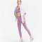 NIKE Dri-FIT Go Firm-Support Mid-Rise 7/8-Leggings mit Taschen Damen 536 - violet dust/black XS