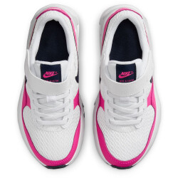 NIKE Air Max SYSTM Sneaker Kinder 110 - white/obsidian-fierce pink-pure platinum 33.5
