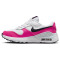 NIKE Air Max SYSTM Sneaker Kinder 110 - white/obsidian-fierce pink-pure platinum 33.5