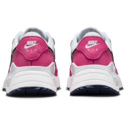 NIKE Air Max SYSTM Sneaker Kinder 110 - white/obsidian-fierce pink-pure platinum 36
