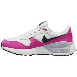 NIKE Air Max SYSTM Sneaker Kinder 110 - white/obsidian-fierce pink-pure platinum 38.5