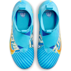 NIKE Jr. Zoom Superfly 9 Academy KM AG Kunstrasen-Fußballschuhe Kinder 400 - baltic blue/white 36