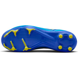 NIKE Jr. Zoom Superfly 9 Academy KM FG/MG Firm Ground/Multi-Ground Fußballschuhe Kinder 400 - baltic blue/white 38