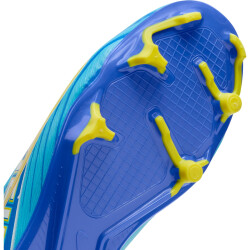 NIKE Jr. Zoom Superfly 9 Academy KM FG/MG Firm Ground/Multi-Ground Fußballschuhe Kinder 400 - baltic blue/white 38