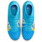 NIKE Zoom Mercurial Superfly 9 Academy KM FG/MG Firm Ground/Multi-Ground Fußballschuhe 400 - baltic blue/white 42.5