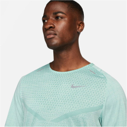 NIKE Dri-FIT ADV TechKnit Ultra kurzarm Laufshirt Herren 310 - mineral/jade ice/reflective silv XL