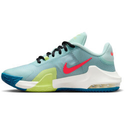 NIKE Air Max Impact 4 Basketballschuhe 301 - jade ice/bright crimson-industrial blue 45.5