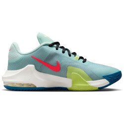 NIKE Air Max Impact 4 Basketballschuhe 301 - jade ice/bright crimson-industrial blue 45.5