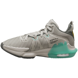 NIKE LeBron Witness 7 Basketballschuhe 006 - light bone/black-phantom-flat pewter 42