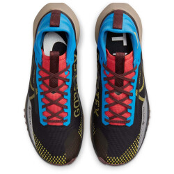NIKE React Pegasus Trail 4 GORE-TEX wasserfeste Trailrunning Schuhe Herren 003 - black/vivid sulfur-lt photo blue 44