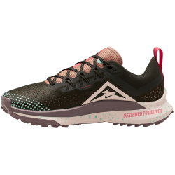 NIKE React Pegasus Trail 4 Trailrunning-Schuhe Damen 300 - sequoia/guava ice-amber brown 42.5