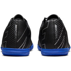 NIKE Mercurial Vapor 15 Club IC Hallen-Fußballschuhe Herren 040 - black/chrome-hyper royal 42
