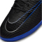 NIKE Mercurial Vapor 15 Club IC Hallen-Fußballschuhe Herren 040 - black/chrome-hyper royal 45
