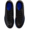 NIKE Mercurial Vapor 15 Club IC Hallen-Fußballschuhe Herren 040 - black/chrome-hyper royal 45.5