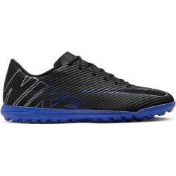 NIKE Mercurial Vapor 15 Club TF Turf Multinocken-Fu&szlig;ballschuhe Herren 040 - black/chrome-hyper royal 40.5