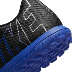 NIKE Mercurial Vapor 15 Club TF Turf Multinocken-Fu&szlig;ballschuhe Herren 040 - black/chrome-hyper royal 42
