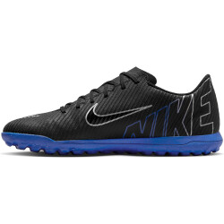 NIKE Mercurial Vapor 15 Club TF Turf Multinocken-Fußballschuhe Herren 040 - black/chrome-hyper royal 44