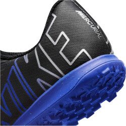 NIKE Mercurial Vapor 15 Club TF TF Multinocken-Fußballschuhe Kinder 040 - black/chrome-hyper royal 28