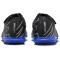 NIKE Mercurial Vapor 15 Club TF TF Multinocken-Fußballschuhe Kinder 040 - black/chrome-hyper royal 28