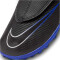 NIKE Mercurial Vapor 15 Club TF TF Multinocken-Fußballschuhe Kinder 040 - black/chrome-hyper royal 28