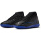 NIKE Mercurial Superfly 9 Club TF Turf Multinocken-Fußballschuhe 040 - black/chrome-hyper royal 46